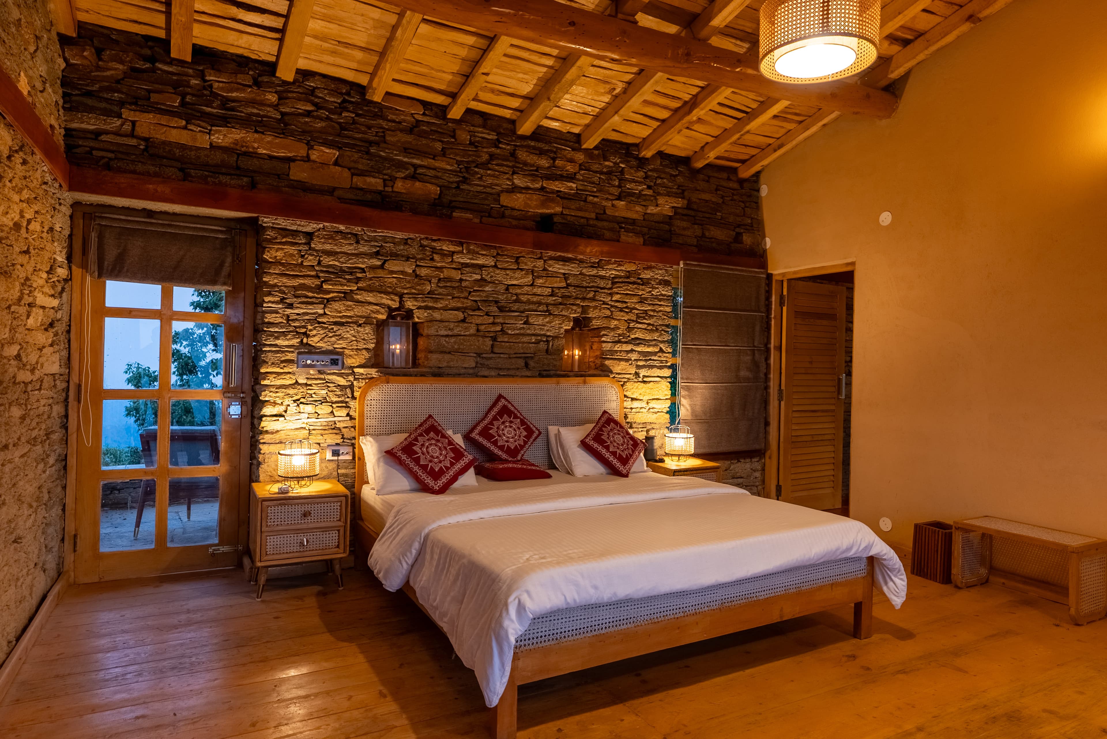 Kumaon Vann — king bedroom interior