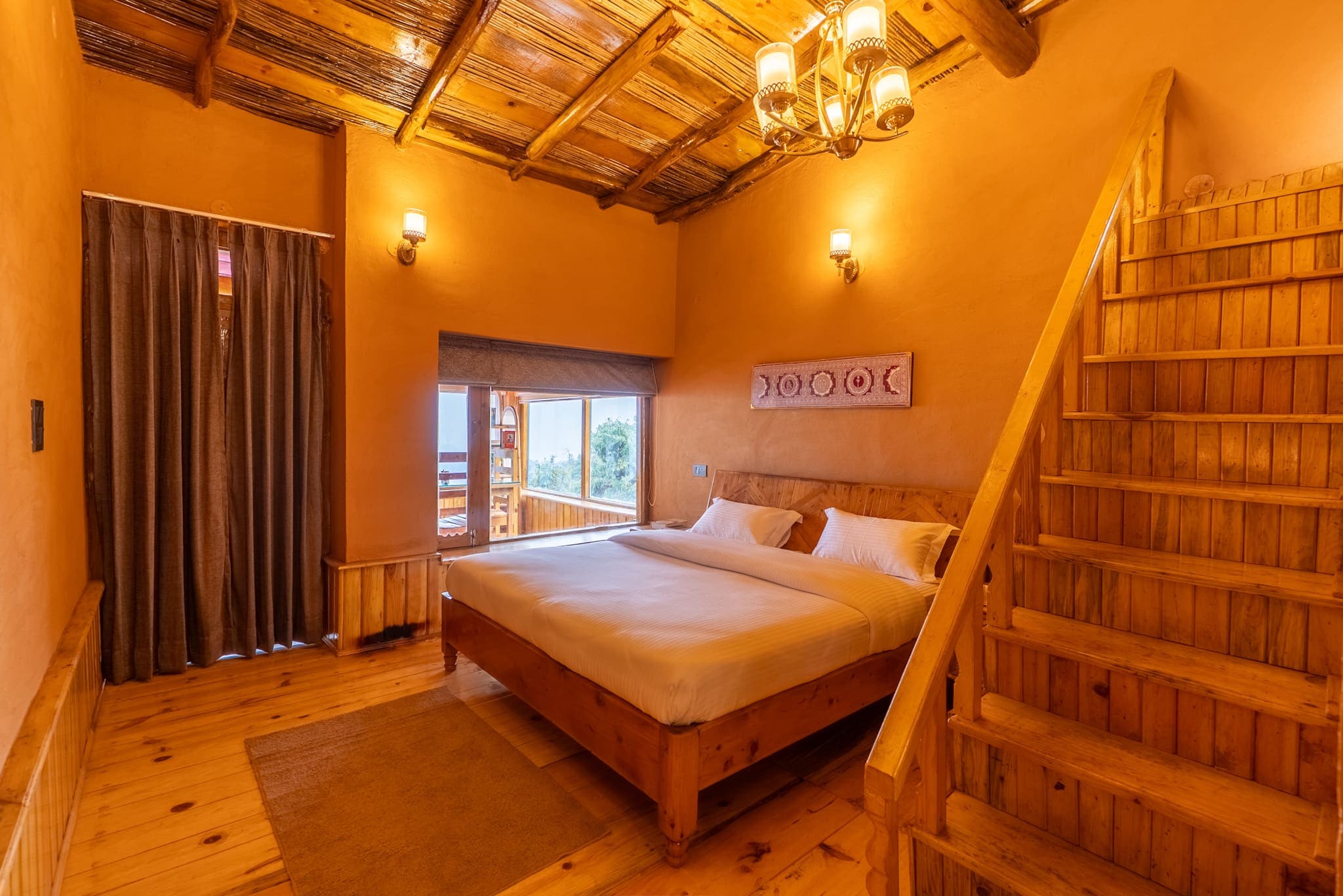 Kutir Suites — the bed