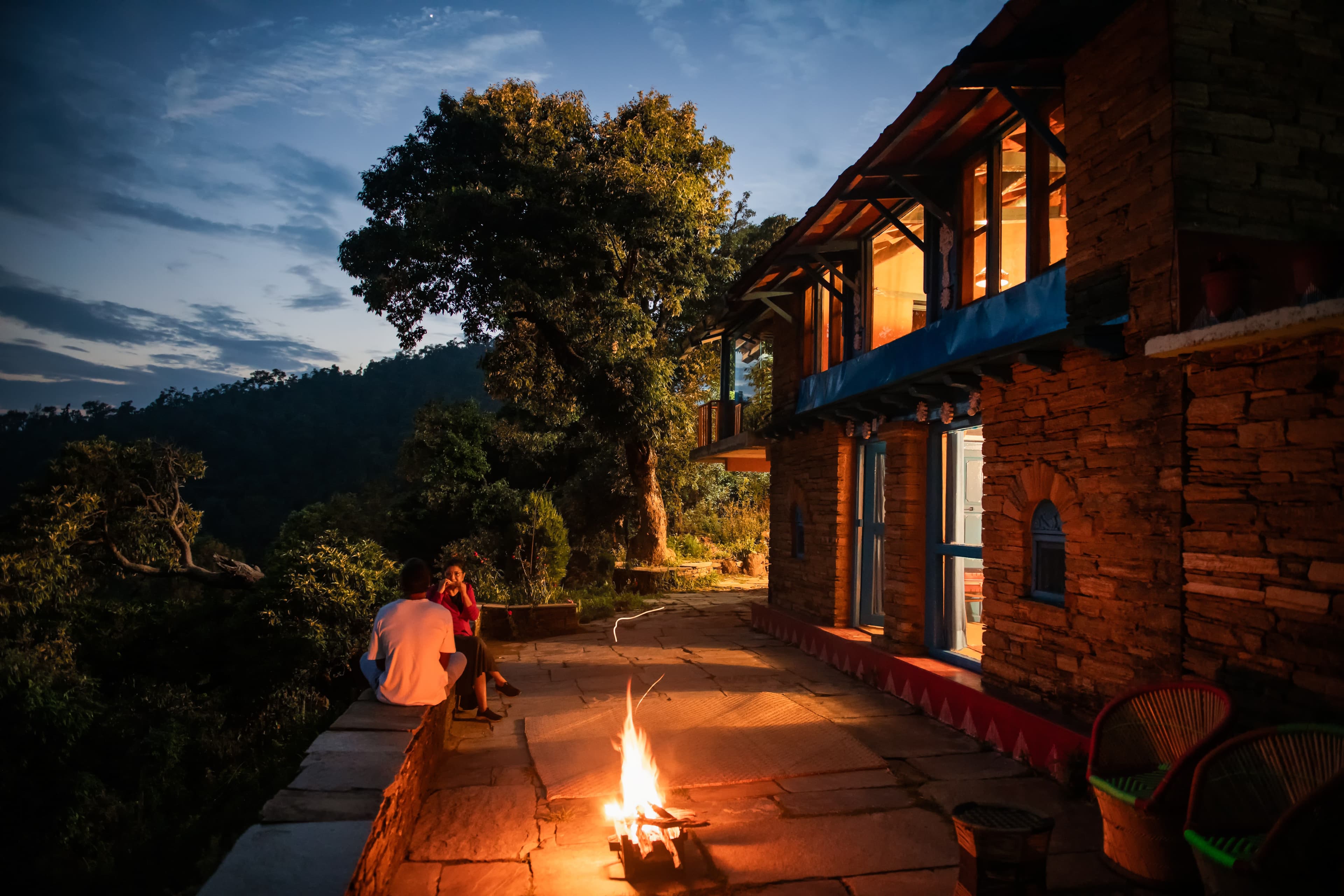 Kot Kailash — the main house on the Shaukiyathal ridge, Almora