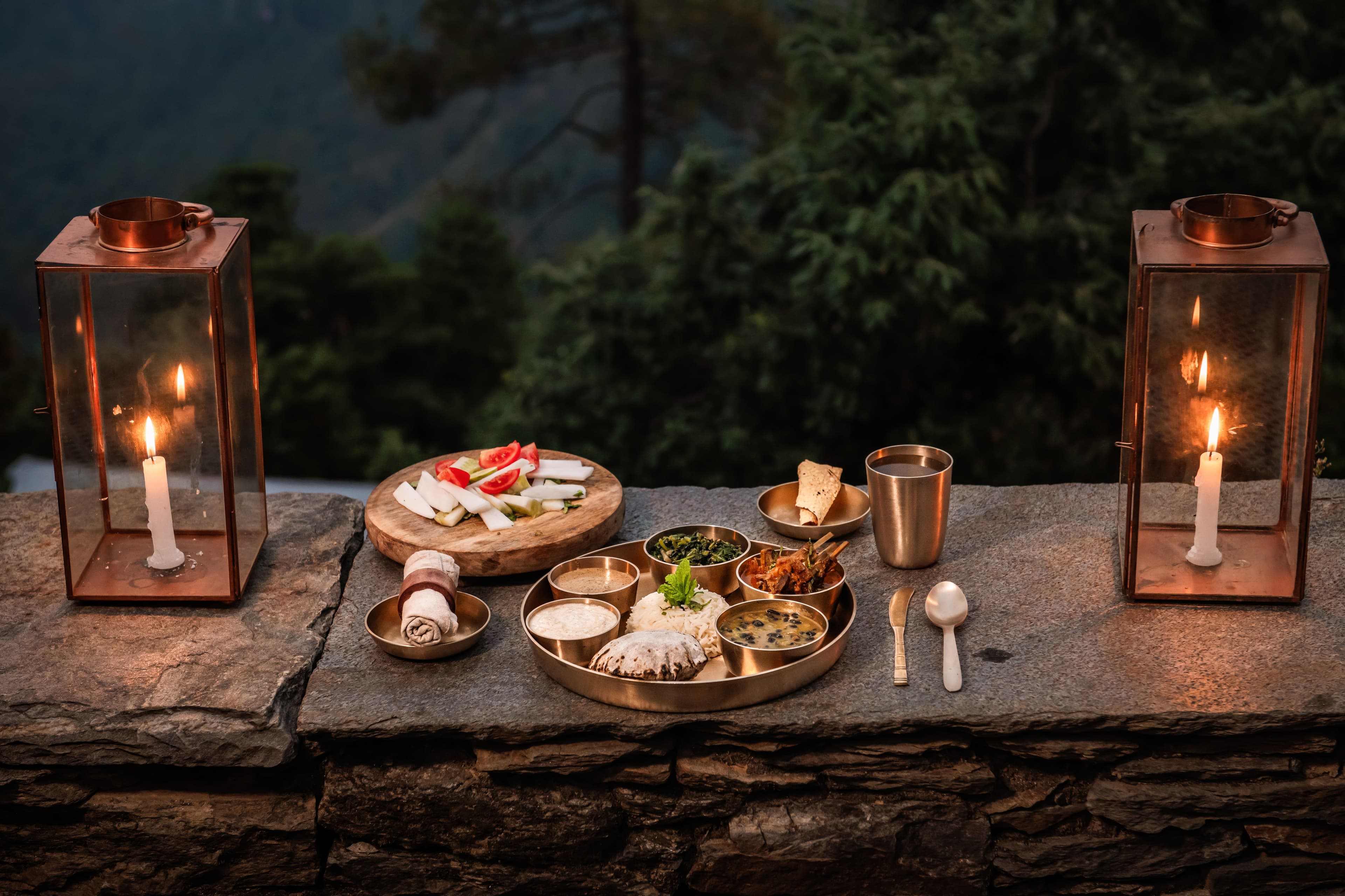 The Tehni — Kumaoni kitchen at Kot Kailash